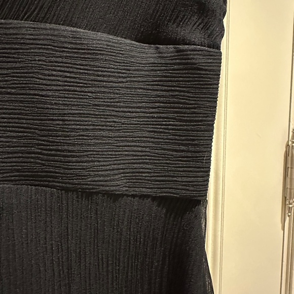 J. Crew silk chiffon Sophia dress (black) - Picture 3 of 8